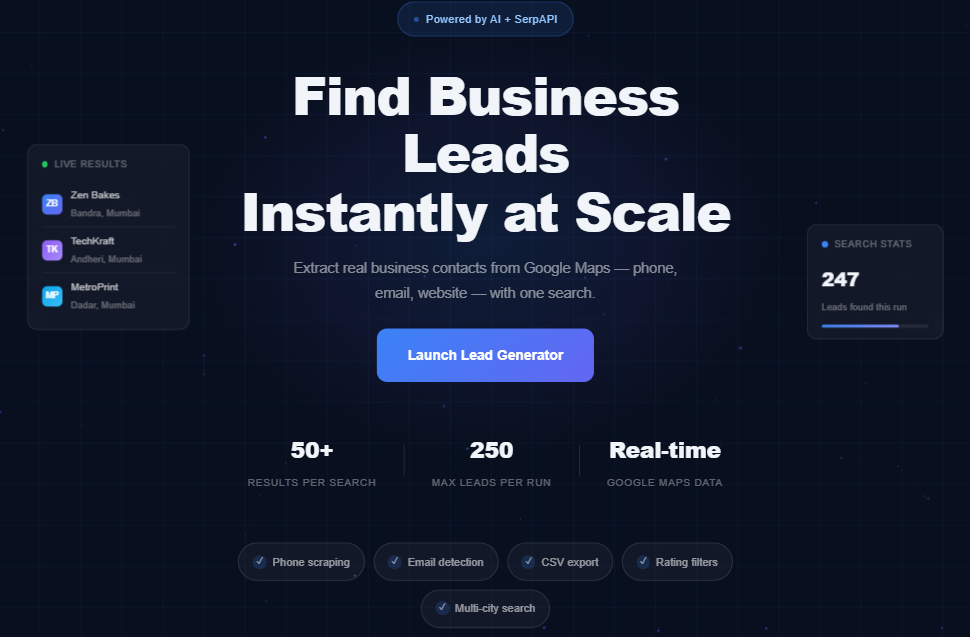 Lead Generation Solutions | Vilican AI Labs